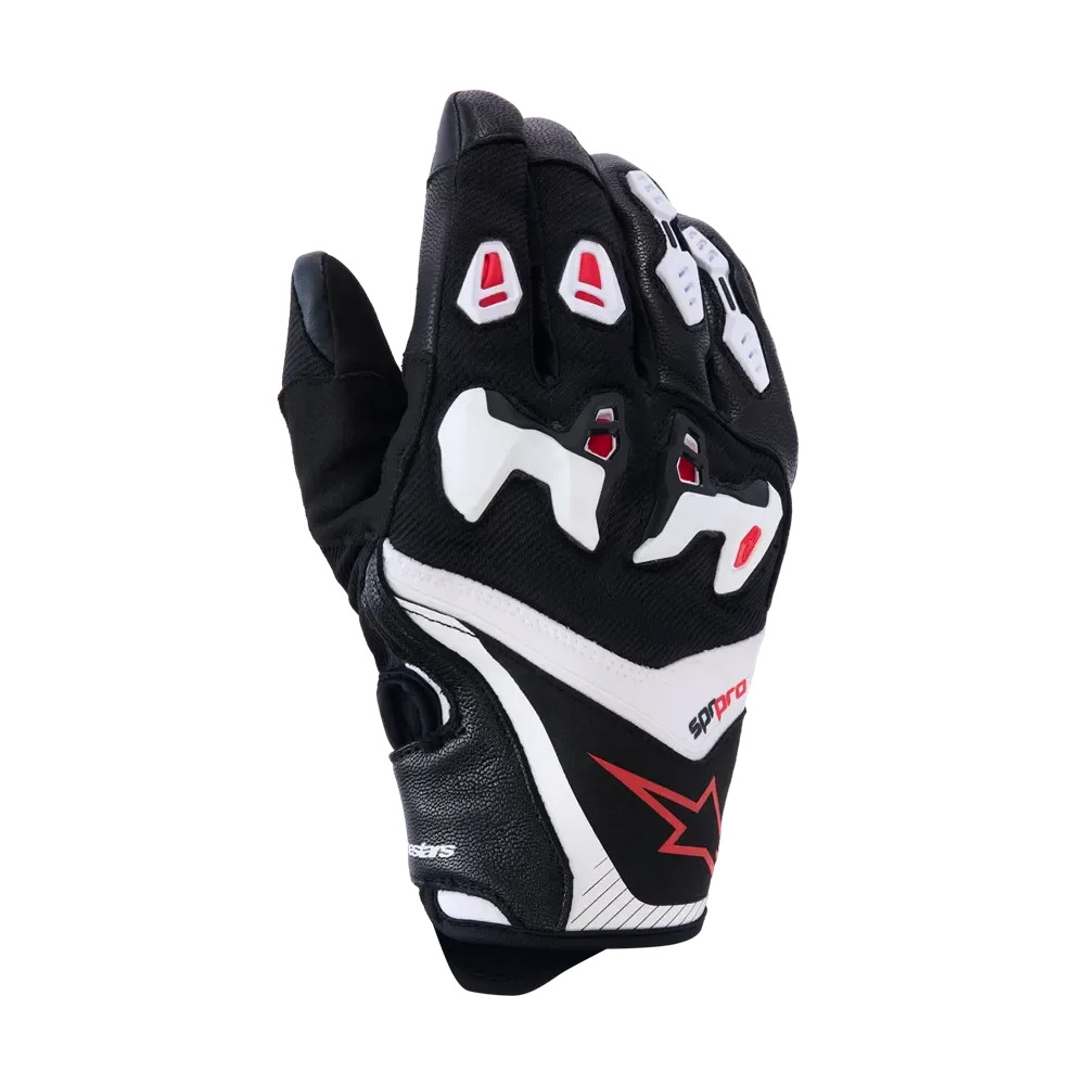 SP-R Pro Gloves — 3XL, Black/White