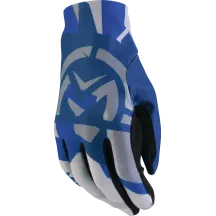 Guantes MX2™ — Talla XL, Sin cierre, Azul, Gris, Negro