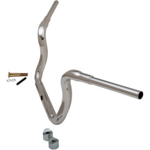 1-1/2" Grande Traditional Ape Hanger Handlebar — 38 mm (1-1/2"), 25.5 cm rise, 25.4 mm clamp, Chrome