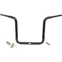 1-1/2" Grande Traditional Ape Hanger Handlebar — 38 mm (1-1/2"), 40.5 cm (16") rise, Black