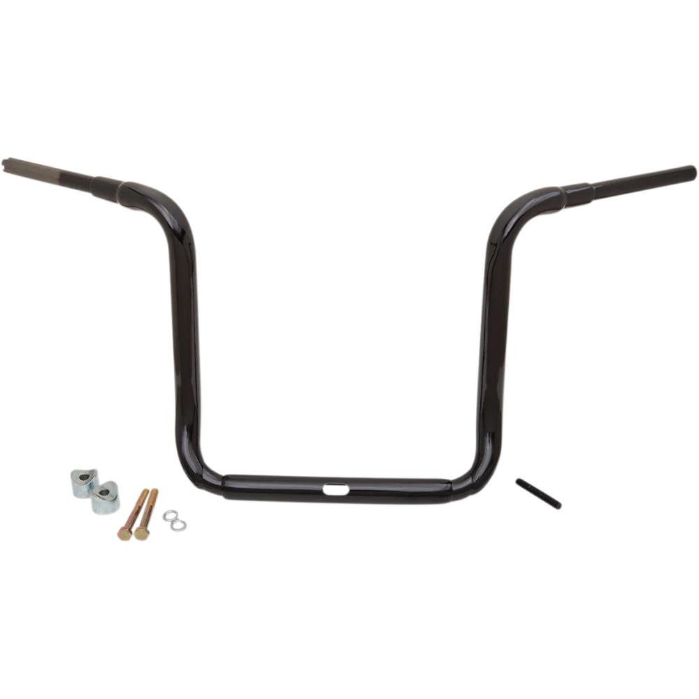 1-1/2" Grande Traditional Ape Hanger Handlebar — 38 mm (1-1/2"), 40.5 cm (16") rise, Black