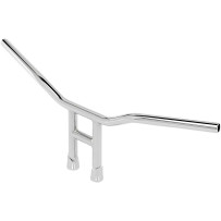1" T-Bar — 1" diameter, 30-1/2" width, 10" rise, Chrome