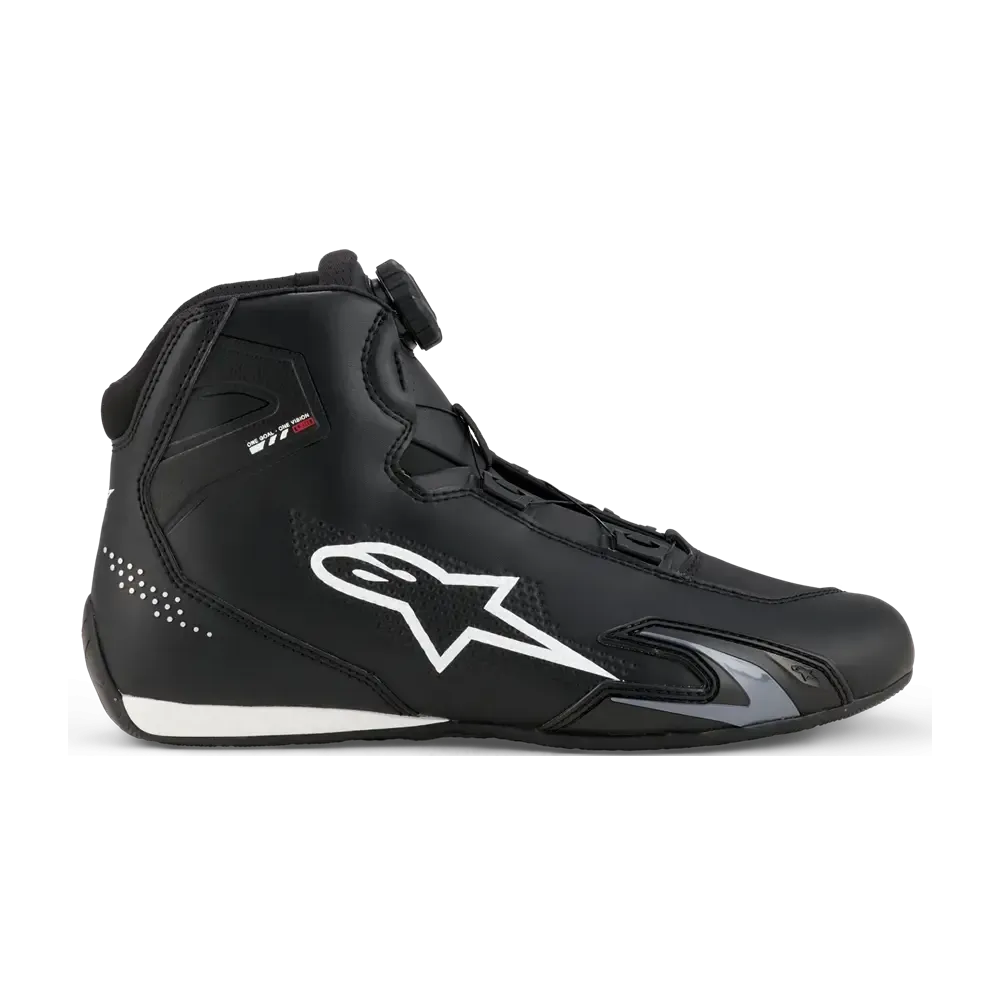 ALPINESTARS (ROAD) SHOE CELER BLACK/WHITE 7