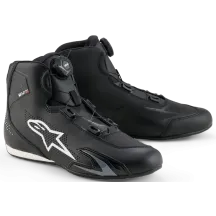 ALPINESTARS (ROAD) SHOE CELER BLACK/WHITE 8