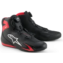 ALPINESTARS (ROAD) SHOE CELER BLACK/RED 8