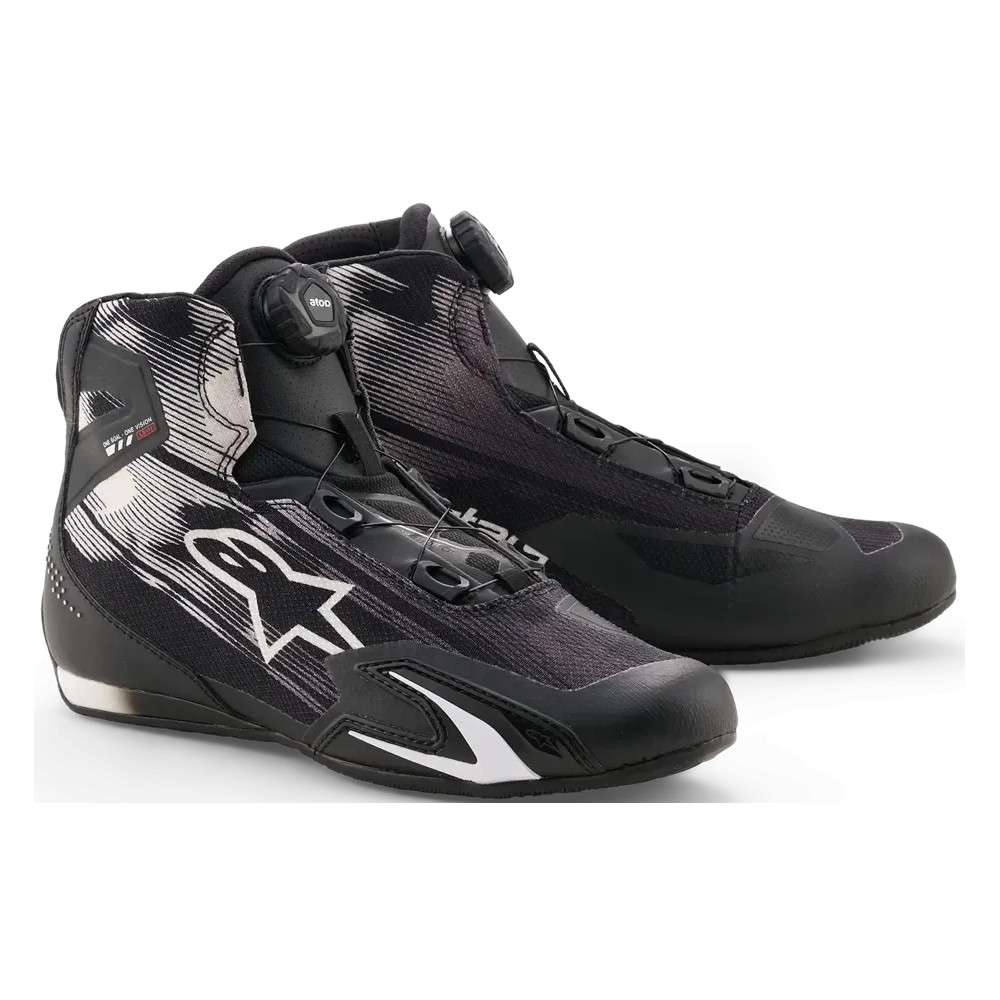 Celer Vented Shoes — Black, White, US 7