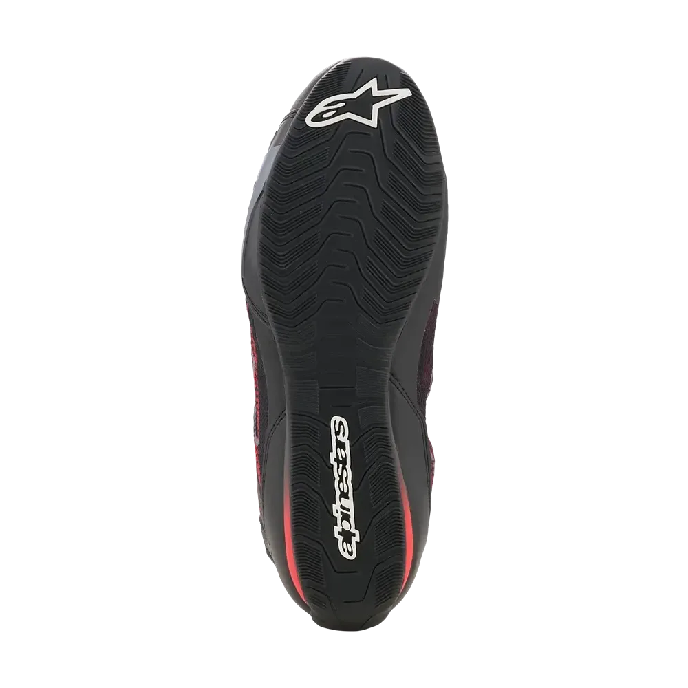 ALPINESTARS (ROAD) SHOE CELER VENTED BLACK/RED 9.