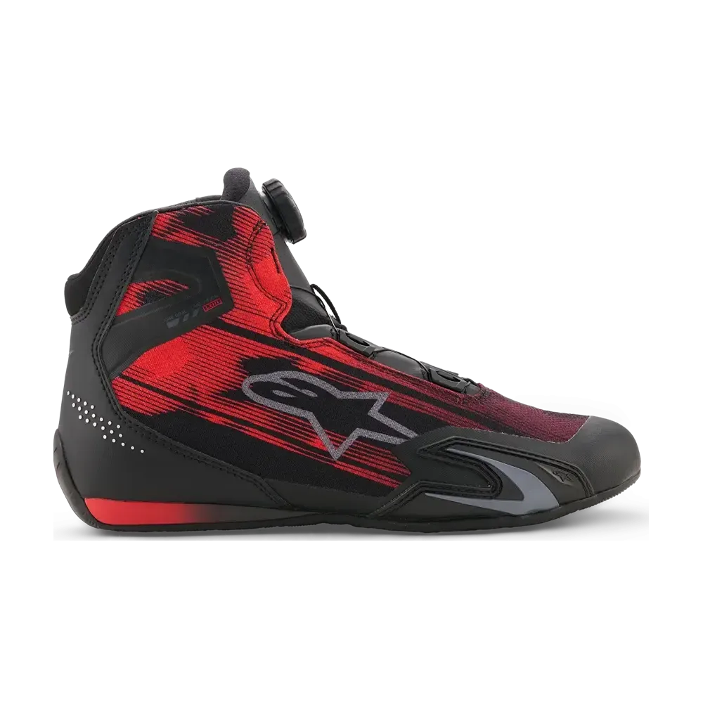 ALPINESTARS (ROAD) SHOE CELER VENTED BLACK/RED 10