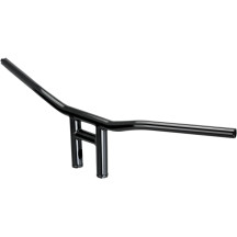 1" T-Bar — 1" diameter, 30" width, 8" rise, Black