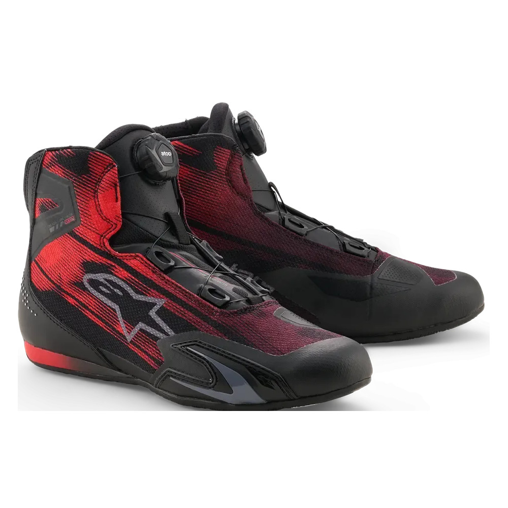 Celer Vented Shoes — Black, Red, Men's, US 11.5