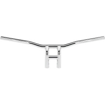 1" T-Bar — 1" diameter, 30" width, 8" rise, Chrome