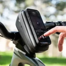 Wedge Case Set (Mag-Align) — 87×177×61 mm, handlebar mount, Black