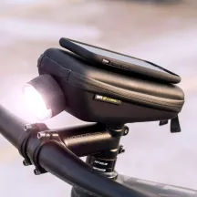 Wedge Case Set (Mag-Align) — 87×177×61 mm, handlebar mount, Black