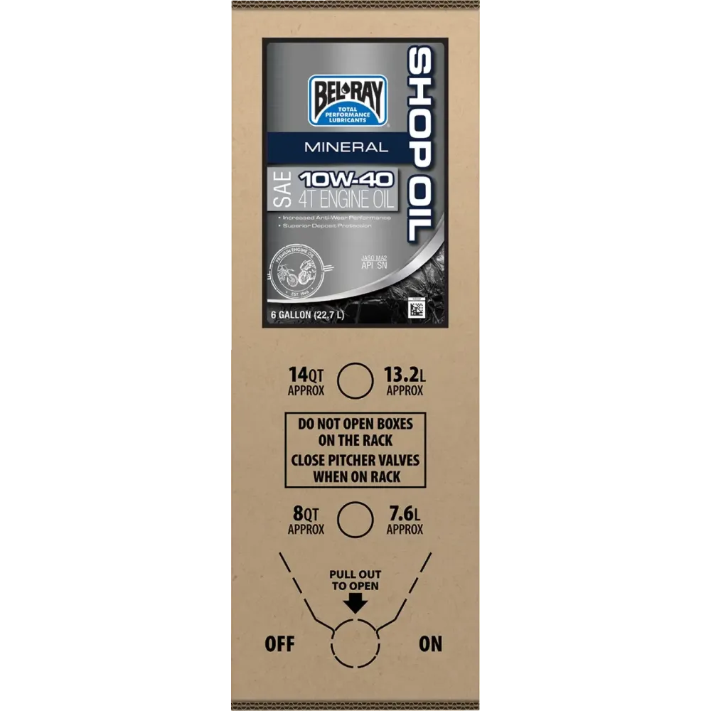 Aceite de motor — 22.7 L, 10W-40