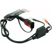 BS BATTERY PA-01 Conector de ojal — Negro, P/N 700513