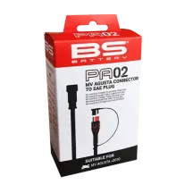 PA02 - MV Agusta to SAE plug — 61 cm (24") , Black