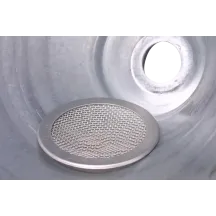 Embudo de pico flexible — Plateado