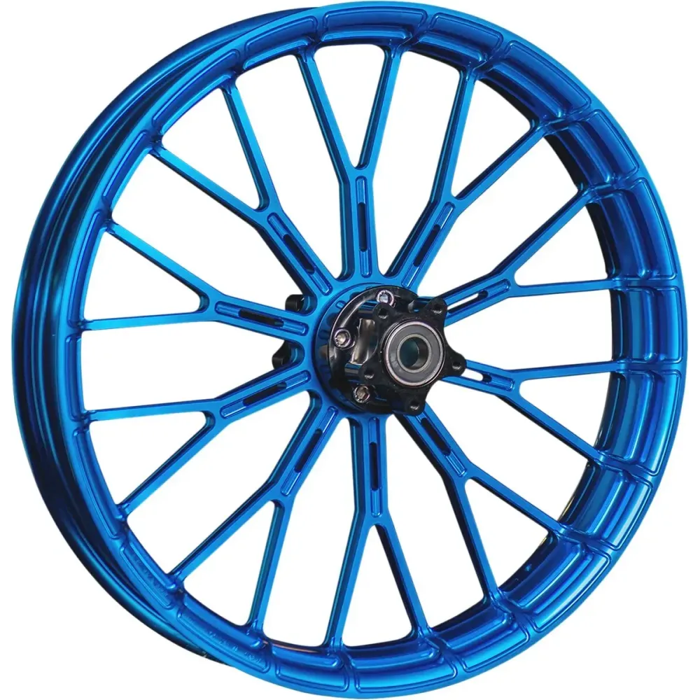 Llanta Y-Spoke — 21" x 5.5", delantero, Azul