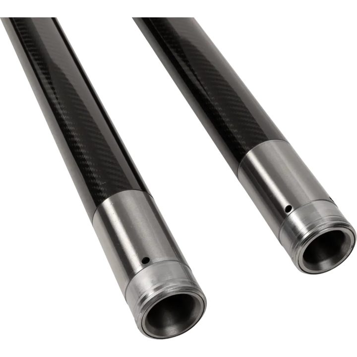 Tubos de horquilla — 49 mm de diámetro, 657.225 mm de largo, Negro