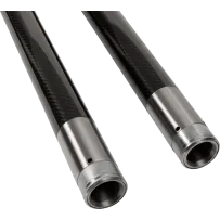 Tubos de horquilla — 49 mm de diámetro, 657.225 mm de largo, Negro