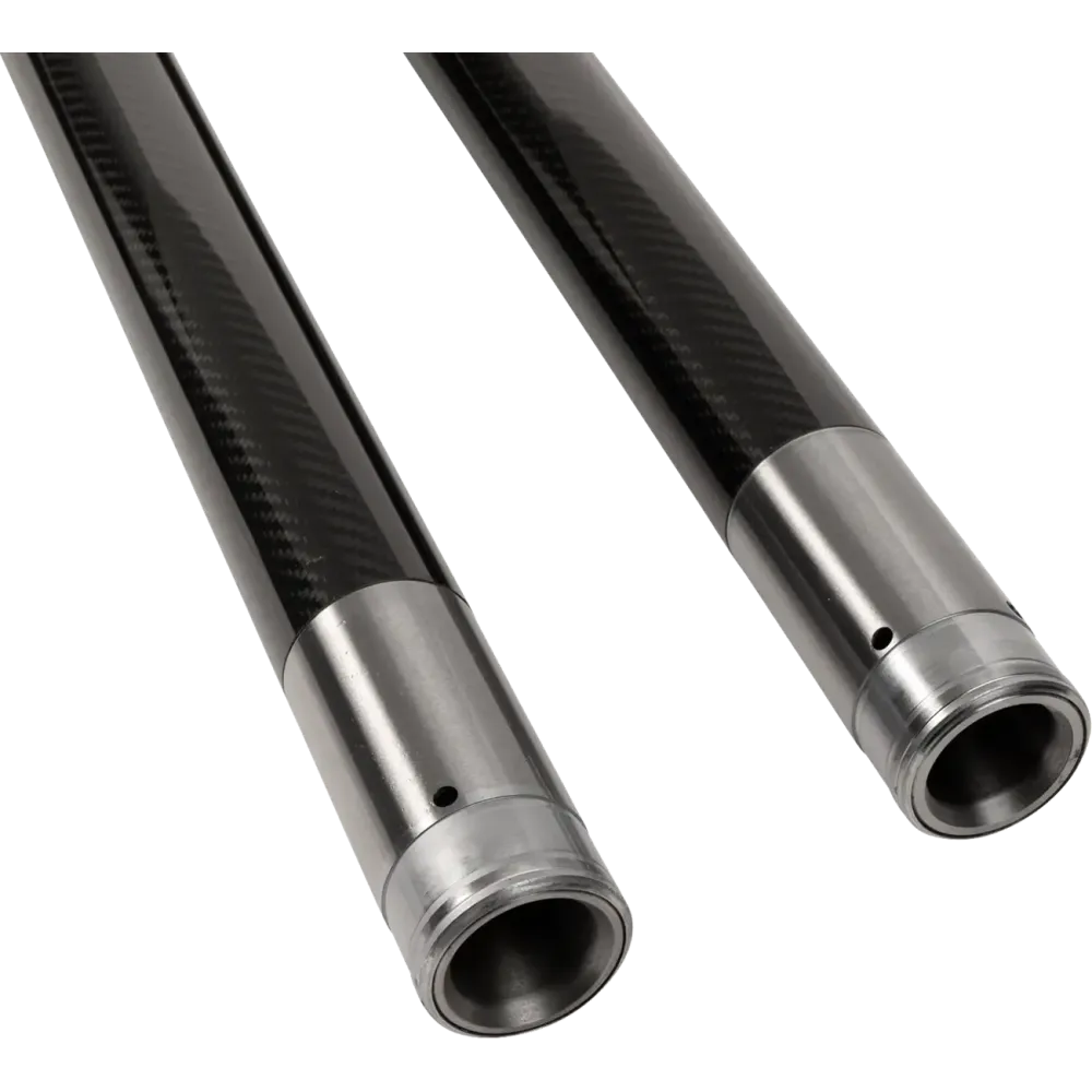 Tubos de horquilla — 49 mm de diámetro, 657.225 mm de largo, Negro