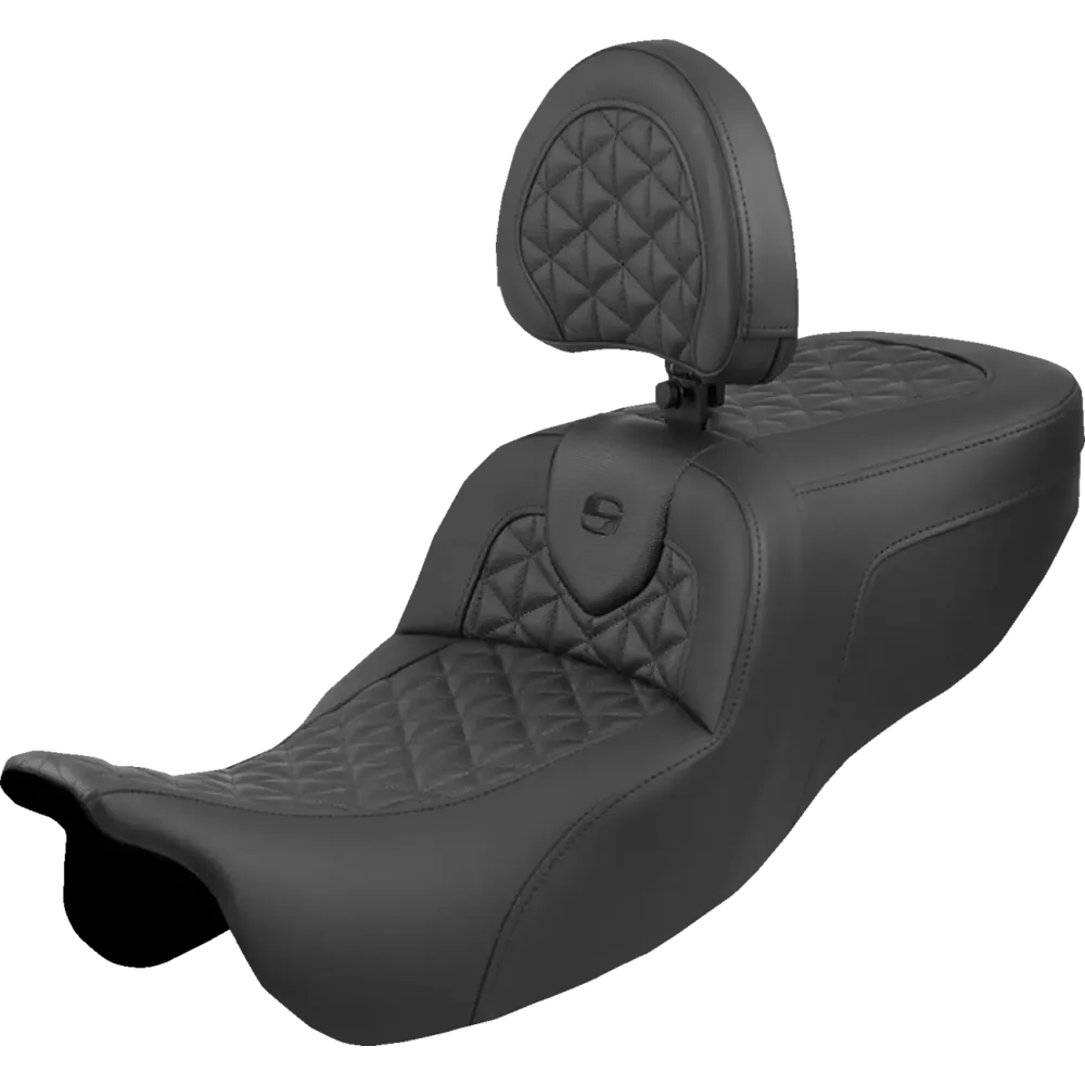 Asiento RoadSofa™ — 78.5 cm total, 39.5 cm (15-1/2") ancho conductor, Negro