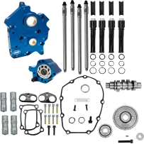 Cam Chest Kit with 496 Cam — oil-cooled, exhaust duration 243°