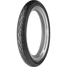 Neumático D402 — MT90B16, franja blanca, delantero