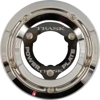 Cubierta Derby y kit Power Plate — Negro, Cromo