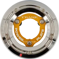 Kit de tapa Derby y Power Plate — hasta 200 HP, Cromo, Dorado