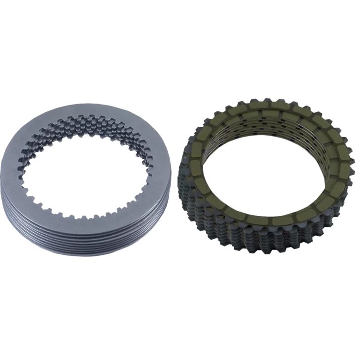 Scorpion Clutch Plate Kit — Steel, DuPont™ Kevlar® Fiber