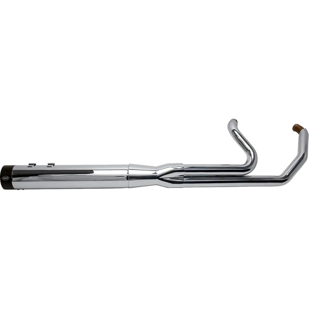 Sistema de escape 2-into-1 Sidewinder — sistema 2-into-1, silenciador 4.5", cromado, 50 State