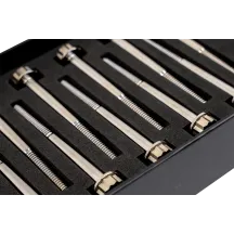 Bitchin' Bolts Cárter — para modelos M8, Plata