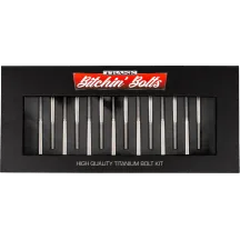 Bitchin' Bolts Cárter — para modelos M8, Plata