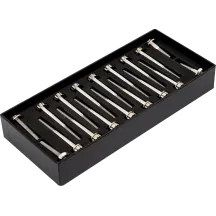 Bitchin' Bolts Cárter — para modelos M8, Plata