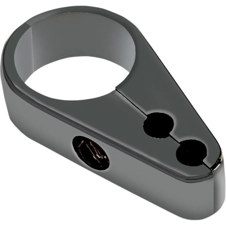 Abrazadera de cable de fundición a presión — 25.4 mm (1") , negro