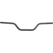 V-Twin MOTO Handlebar — 80 cm width, 25.4 mm clamp, 82 mm rise, Black Anodized