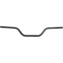 V-Twin MOTO Handlebar — 80 cm width, 25.4 mm clamp, 82 mm rise, Black Anodized