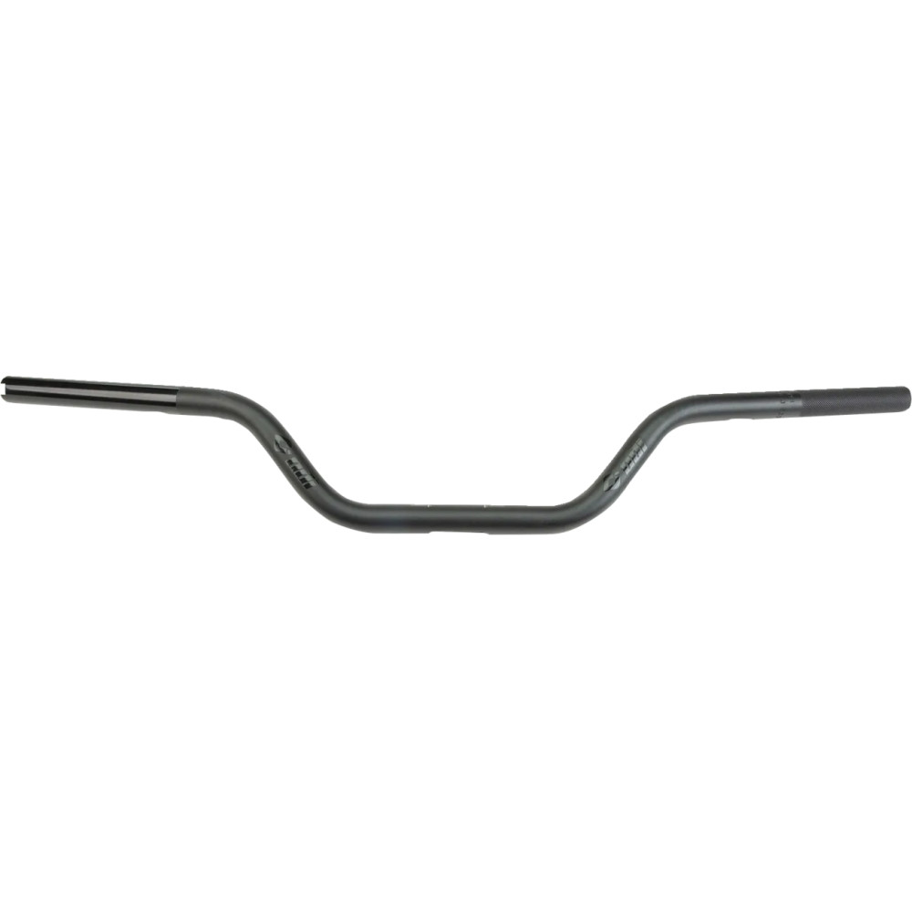 V-Twin MOTO Handlebar — 80 cm width, 25.4 mm clamp, 82 mm rise, Black Anodized