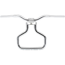Double Walled Road Glide Kage Fighter T-Bar — 14" rise, 30-1/2" width, 1-1/4" diameter, chrome