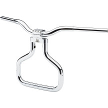 Double Walled Road Glide Kage Fighter T-Bar — 14" rise, 30-1/2" width, 1-1/4" diameter, chrome