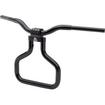 Double Walled Road Glide Kage Fighter T-Bar — 14 in rise, 30-1/2 in width, 1-1/4 in diameter, Black