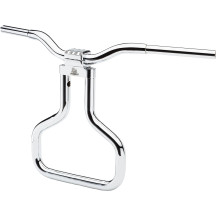 Double Walled Road Glide Kage Fighter T-Bar — 16" rise, 1-1/4" diameter, 30-1/2" width, Chrome