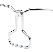 Double Walled Road Glide Kage Fighter T-Bar — Rise 18", Width 30-1/2", 1-1/4" Diameter, Chrome