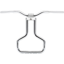 Double Walled Road Glide Kage Fighter T-Bar — Rise 18", Width 30-1/2", 1-1/4" Diameter, Chrome