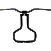 Double Walled Road Glide Kage Fighter T-Bar — 1-1/4" (32 mm) diameter, 18" rise, 30-1/2" width