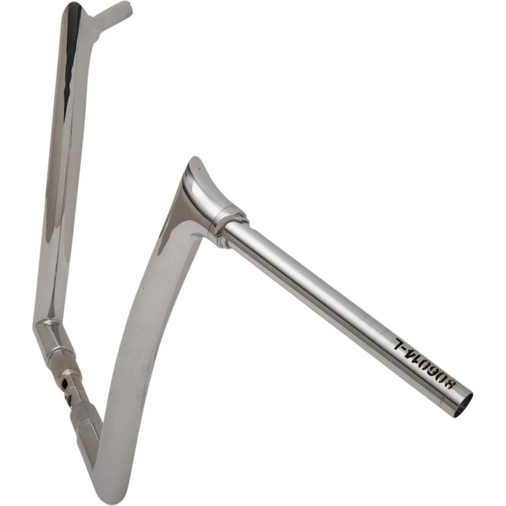 1-1/2" EZ Install Pointed Top Handlebar — 1-1/2" diameter, 14" rise, 35" width, Chrome