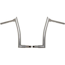 1-1/2" EZ Install Pointed Top Handlebar — 1-1/2" diameter, 14" rise, 35" width, Chrome