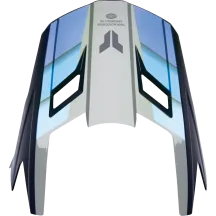 Visor Kit Youth Fleet Defy — One Size, Blue/Gray, Fits Fleet