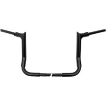 1-1/2" EZ Install Pointed Top Handlebar — 1-1/2" dia, 1" clamp, 12" rise, 36" width